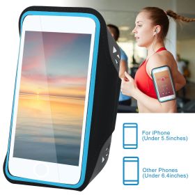 Phone Armband Case Sweat-resistant Armband Phone Holder 6.4in Max Phone Holder Adjustable