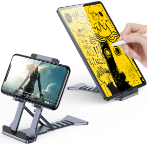 Adjustable mobile phone stand base desktop stand upgrade model; tablet computer; iPad