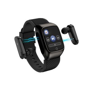 2 in 1 Compact Smart Fit Watch And Bluetooth Earpods