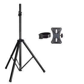 Tripod Speaker Stand 1pc 132LB Load Audio Stage Monitor Mount DJ Studio Monitor Stands 5 Core SS HD 1PK