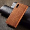 Leather Flip Wallet Card Holder Magnetic Case For iPhones X to iPhone 14 Series